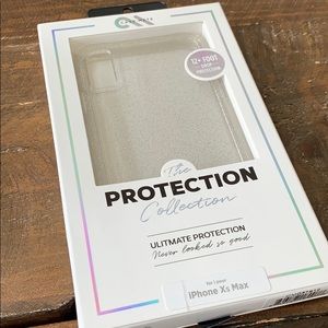 CaseMate iPhone 10 Max Glitter case.